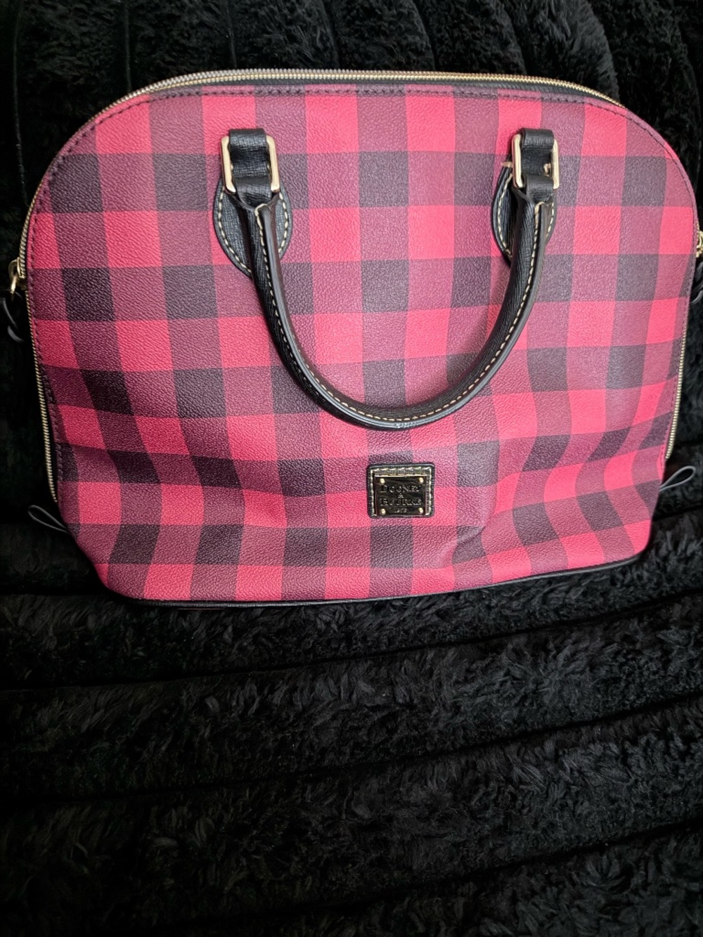 Dooney and Bourke Plaid Handbag